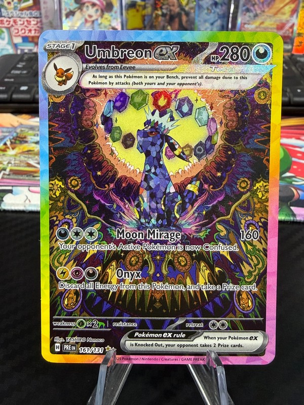 Umbreon Ex – 161/131 – Special Illustration Rare – Prismatic Evolutions – NM