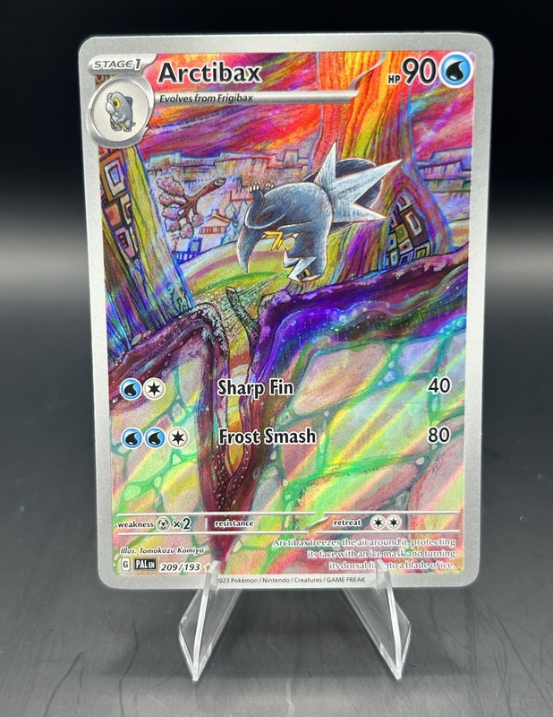 Pokémon TCG Sv02: Paldea Evolved – Arctibax 209/193 Illustration Rare