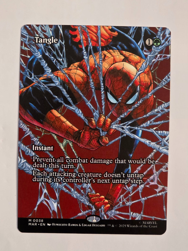 Tangle – Regular (Borderless) – Marvel Universe Eternal-Legal – SPG MAR MTG – NM