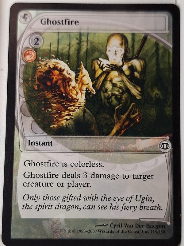 Ghostfire – Future Sight – Magic the Gathering MTG Nice!