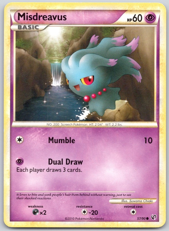 Misdreavus 57/90 Normal Common Undaunted LP