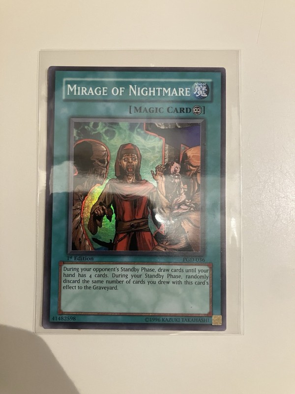 Mirage of Nightmare PGD-036 Pharaonic Guardian 1st Edition