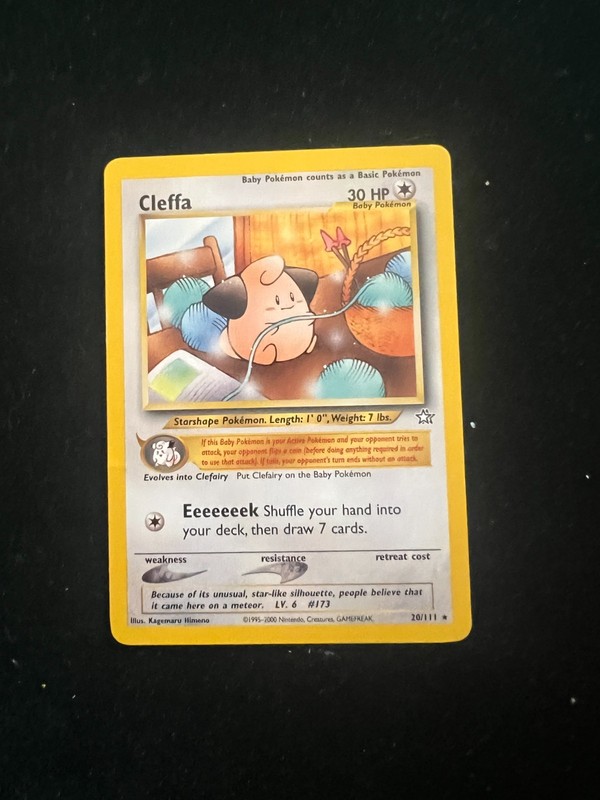 Cleffa 20/111 Neo Genesis Regular
