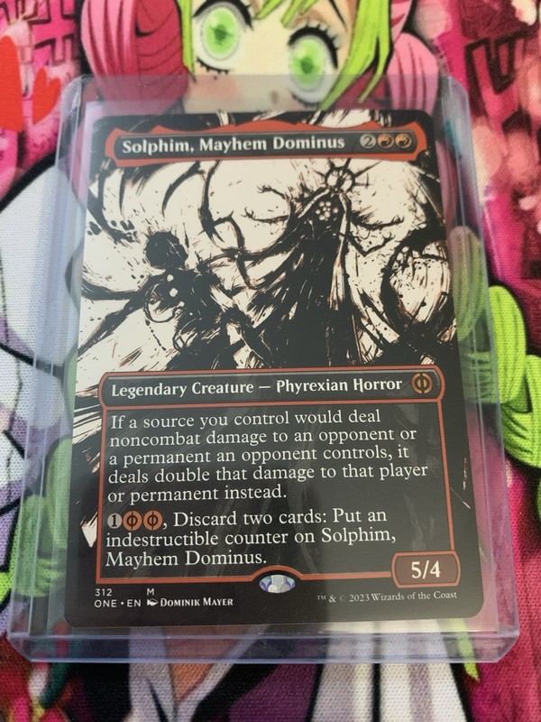 Solphim, Mayhem Dominus (Showcase) Phyrexia: All Will Be One Regular
