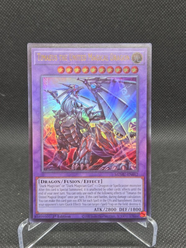 Yu-Gi-Oh! Timaeus the United Magical Dragon MZMU-EN012 MAZE OF MUERTOS NM
