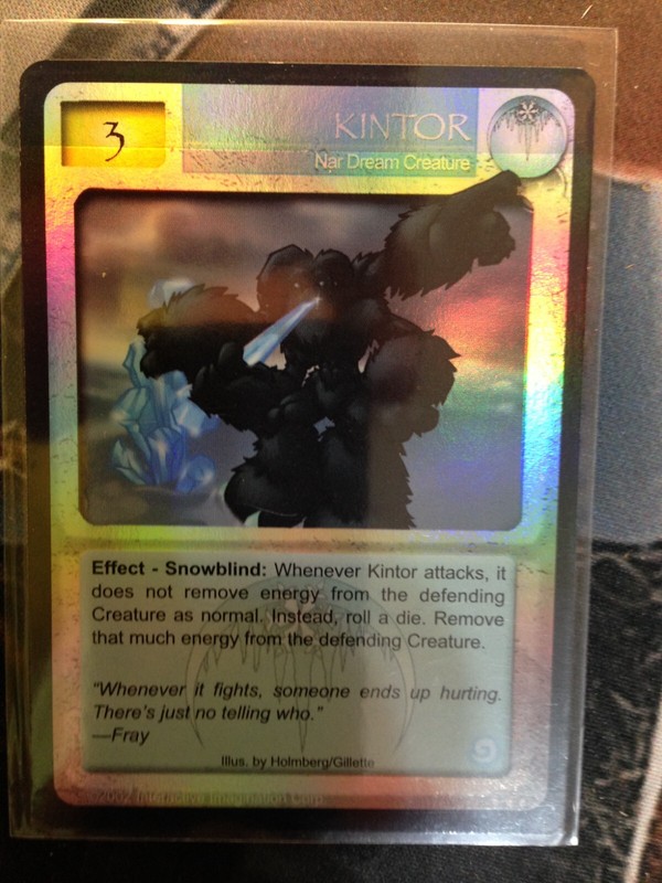 Magi Nation – Voice of the Storms “Kintor” Nar FOIL Common X1