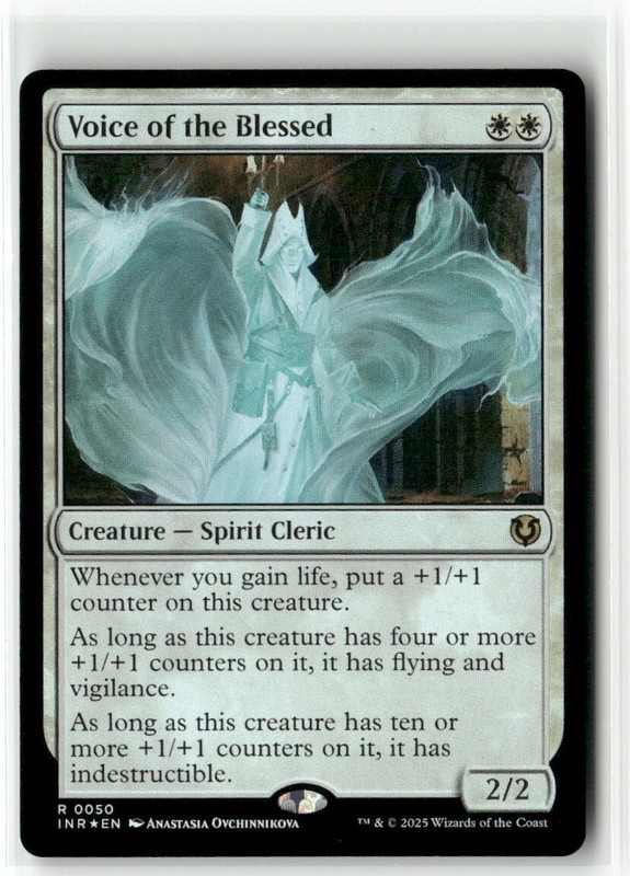 Voice of the Blessed FOIL Innistrad Remastered MTG NM