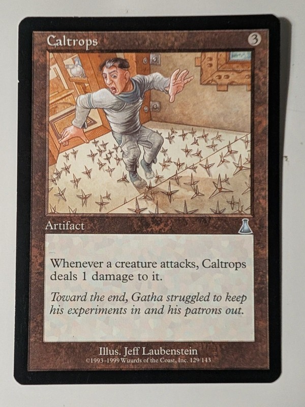 Caltrops Urza’s Destiny MTG LP
