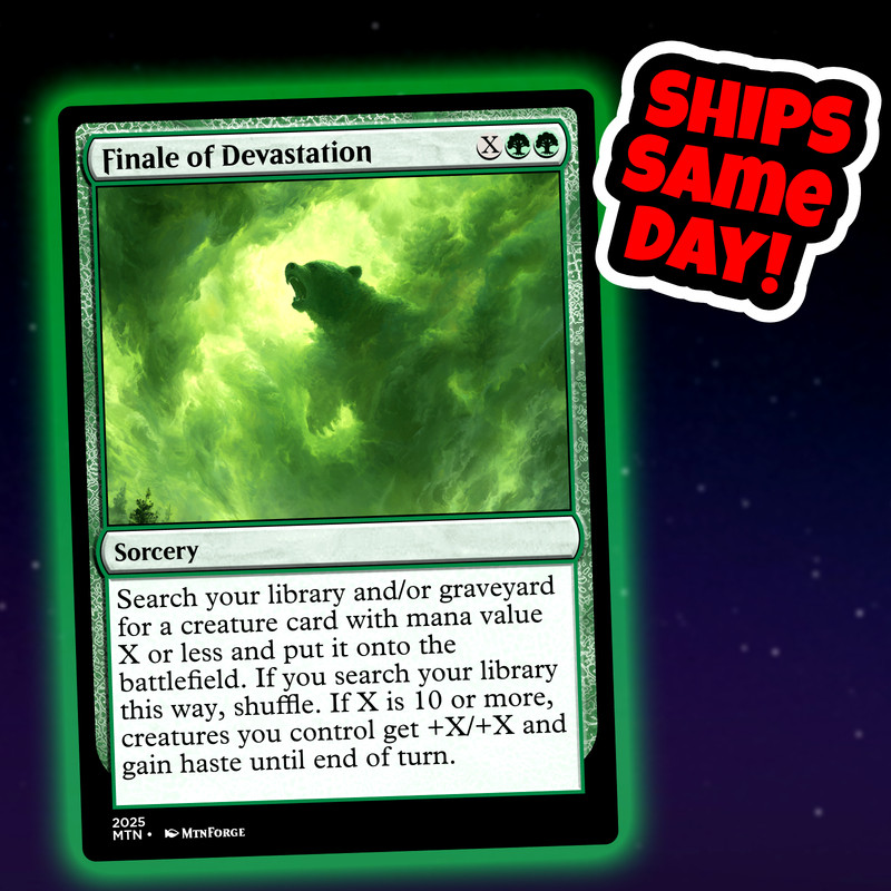 Finale Of Devastation – Custom Art Magic: The Gathering Playtest Card