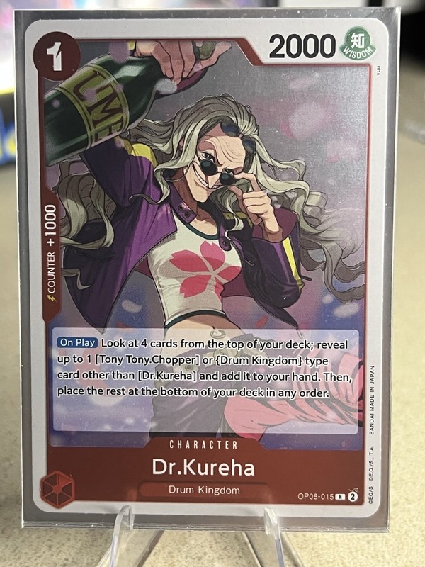 Dr.Kureha OP08-015 Two Legends Foil One Piece