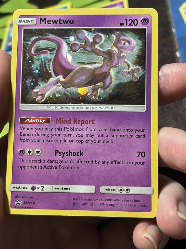 Pokémon Mewtwo SM214 [Sun & Moon Promos] Promo Holo