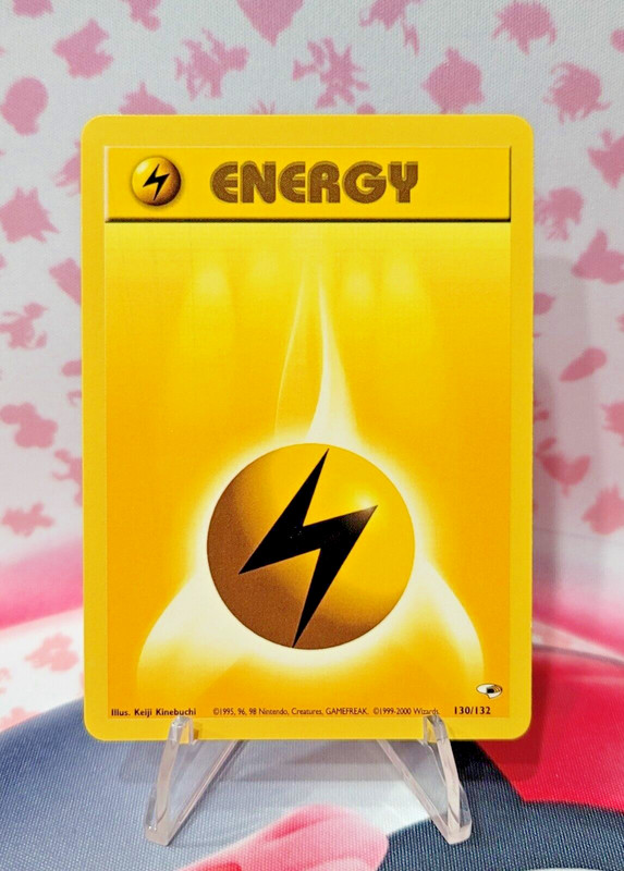 Lightning Energy 130/132 Gym Heroes Regular LP/LP+/MP