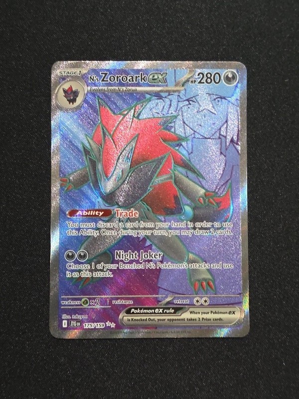 SV09: Journey Together #175/159 N’s Zoroark ex