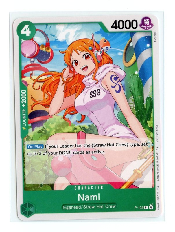 Nami (Store Tournament 2025 Vol. 4) P-102 Normal One Piece Promotion Card NM