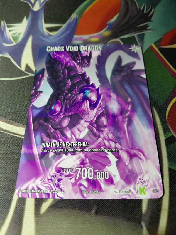 Otherverse Chaos Void Dragon 016 Common Hidden Void Kickstarter 1st Ed 2022