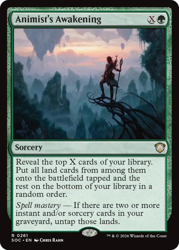Animist’s Awakening – 261 – NM – Commander: Secrets of Strixhaven