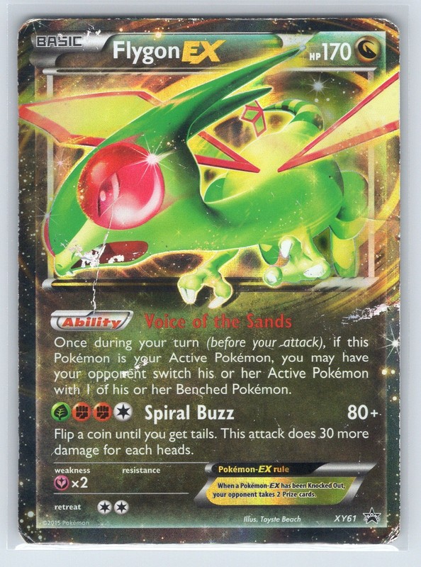 Flygon EX Promo XY Promos XY61 Holo HP