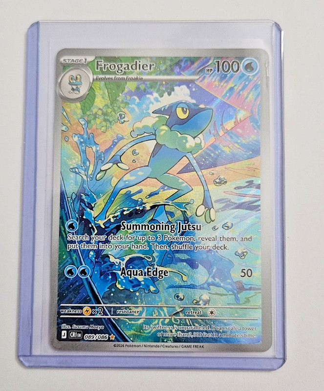 Frogadier 089/086 Me04: Chaos Rising Holo