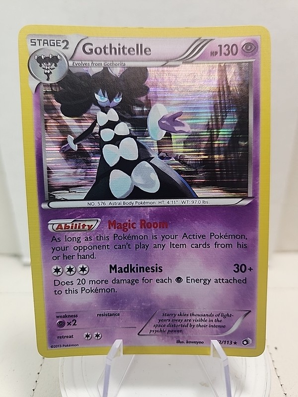 Gothitelle 72/113 Legendary Treasures Holo