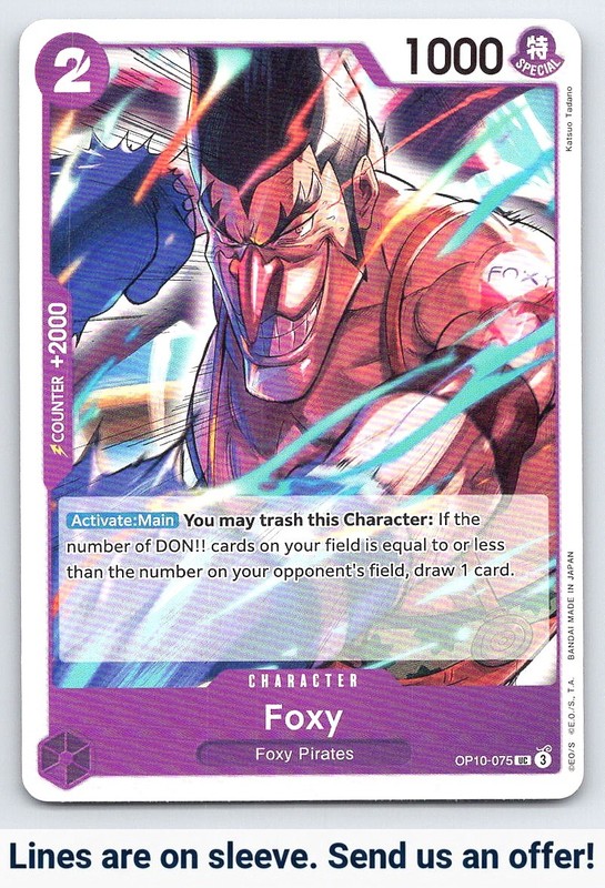 Royal Blood #OP10-075 Foxy