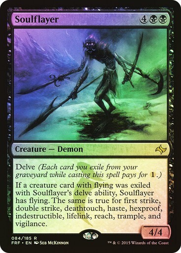 Fate Reforged MTG FOIL Soulflayer Magic