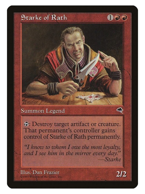 Starke of Rath MTG Tempest Rare LP Lightly Played Single Card