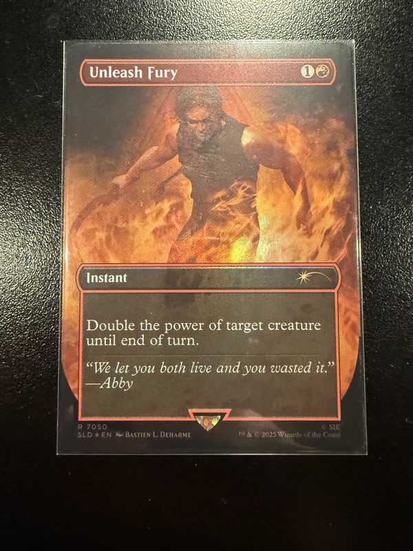 Unleash Fury (Rainbow Foil) Secret Lair Drop Foil