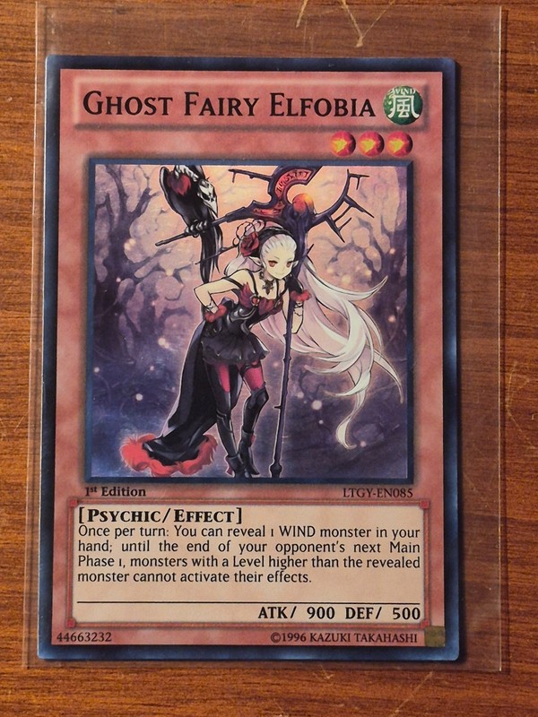 Ghost Fairy Elfobia (LTGY-EN085) – Lord of the Tachyon Galaxy Super Rare 1s – NM