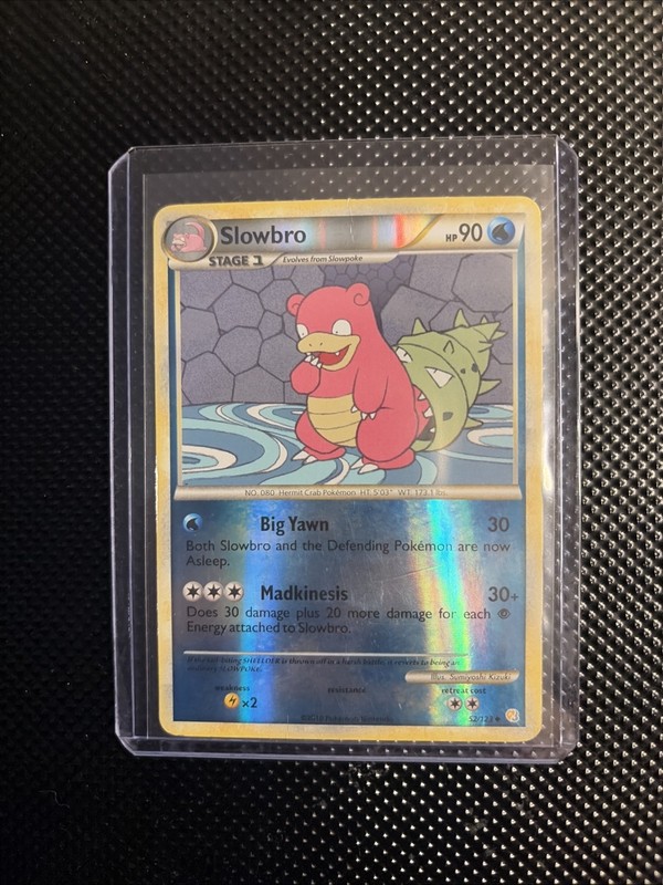 Slowbro 52/123 – HeartGold SoulSilver – Reverse Holo