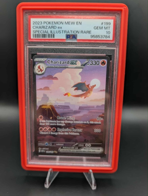 Mystery Grab Pokemon TCG – Charizard ex – SV: 151 PSA 10 (read description)