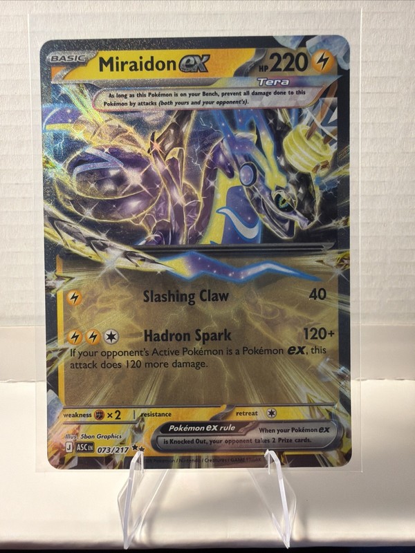 Miraidon ex 073/217 Me: Ascended Heroes Holo