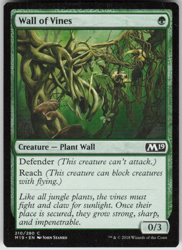WALL OF VINES 210 COMMON CORE SET 2019 LP