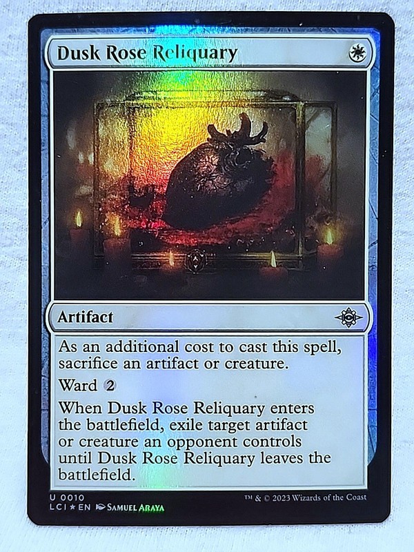 Dusk Rose Reliquary 0010 Uncommon Foil The Lost Caverns of Ixalan