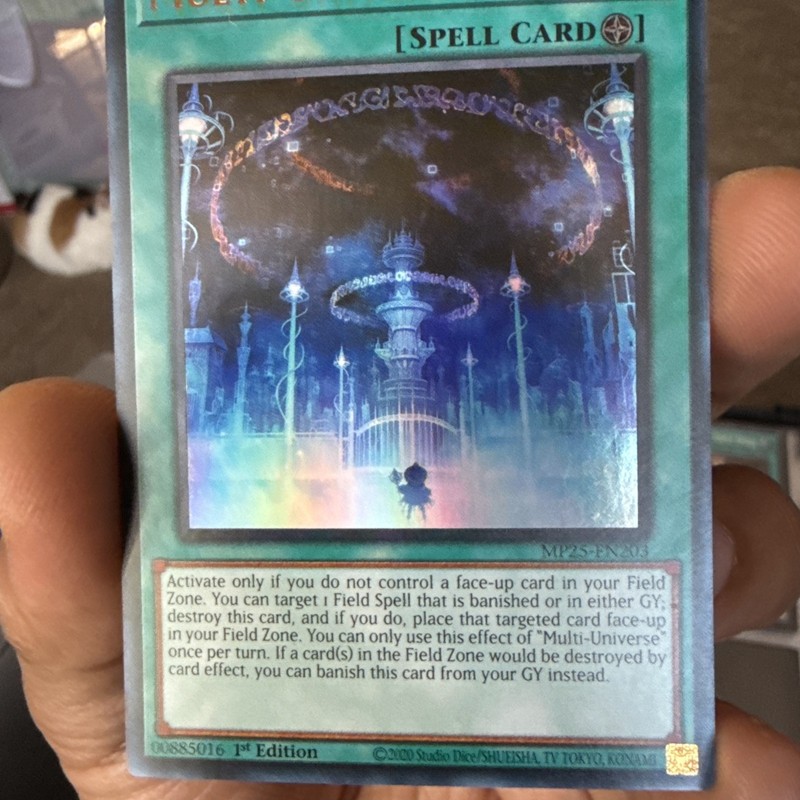 Yu-Gi-Oh! TCG 2025 Mega-Pack – Multi-Universe MP25-EN203 Ultra Rare