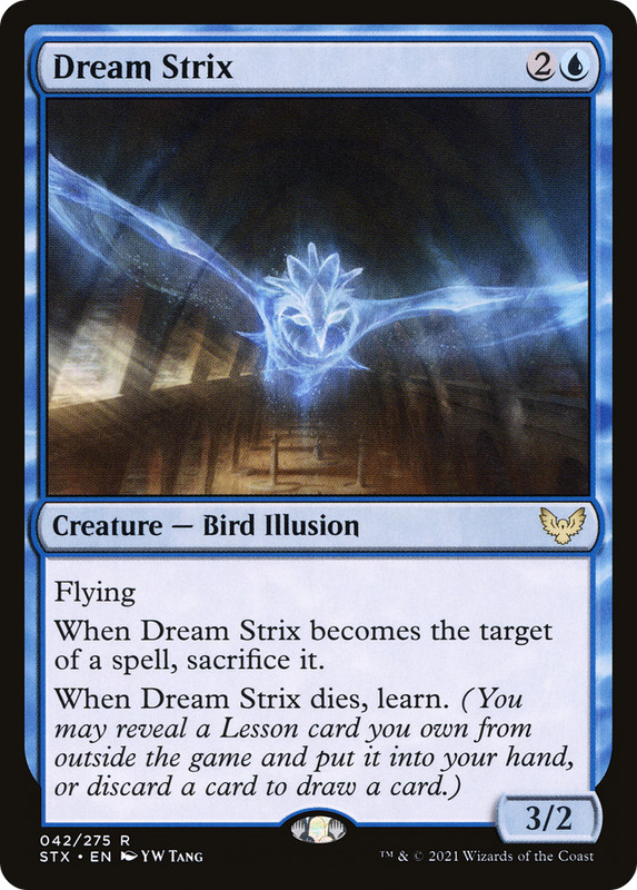 Dream Strix #42 (LP) Strixhaven STX Magic MTG