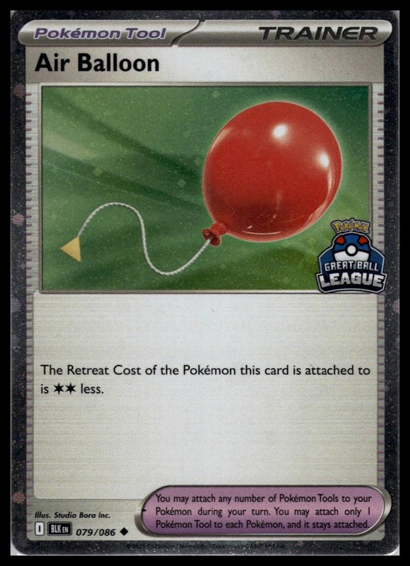 Air Balloon 079/086 | Pokemon Great Ball League Promo Asia Exclusive US Seller