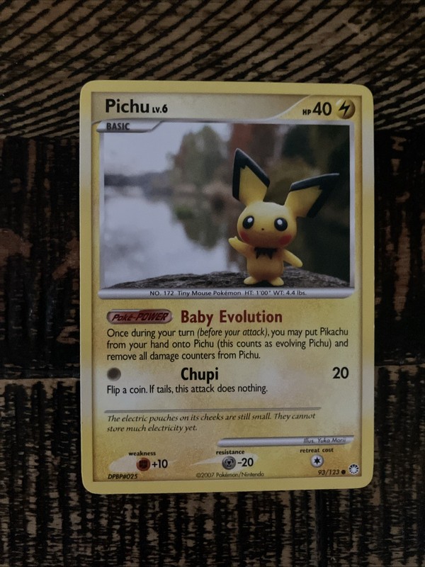 Pichu 93/123 Mysterious Treasures Regular