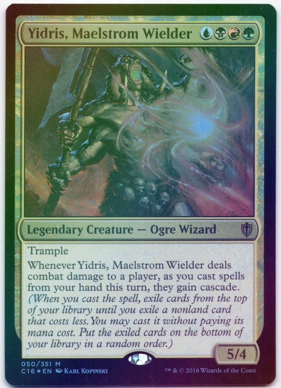 Yidris, Maelstrom Wielder Foil M Commander 2016 50 LP