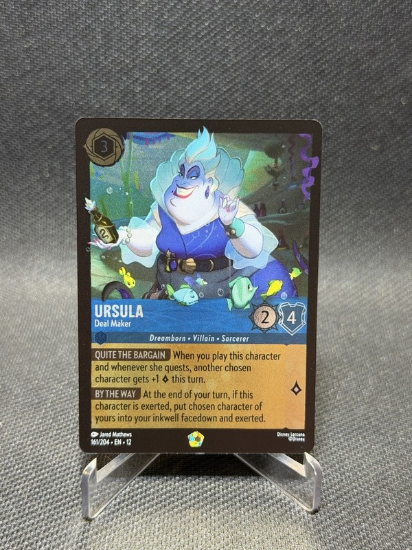 Ursula – Deal Maker 161/204 Wilds Unknown Cold Foil
