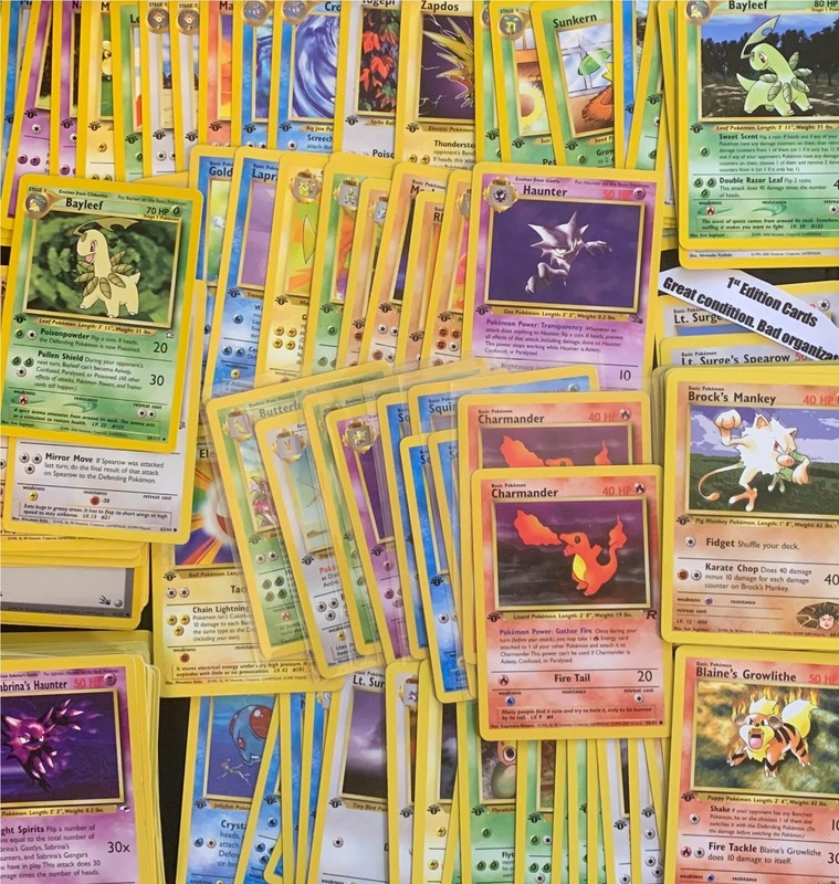 1st Edition - Old Pokemon Cards - 100% Vintage Pack - ONLY WOTC gallery