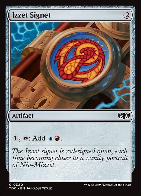 Izzet Signet 320 C Normal TDC MTG NM