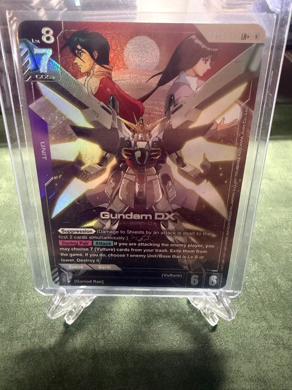 Gundam DX GD04-049 LR+ Alternate Art Gundam Card Game Phantom Aria NM/Mint