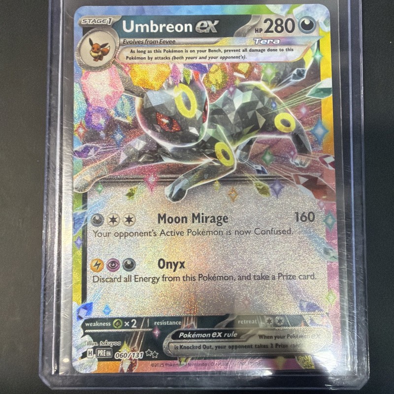 Umbreon ex 060/131 Sv: Prismatic Evolutions Holo