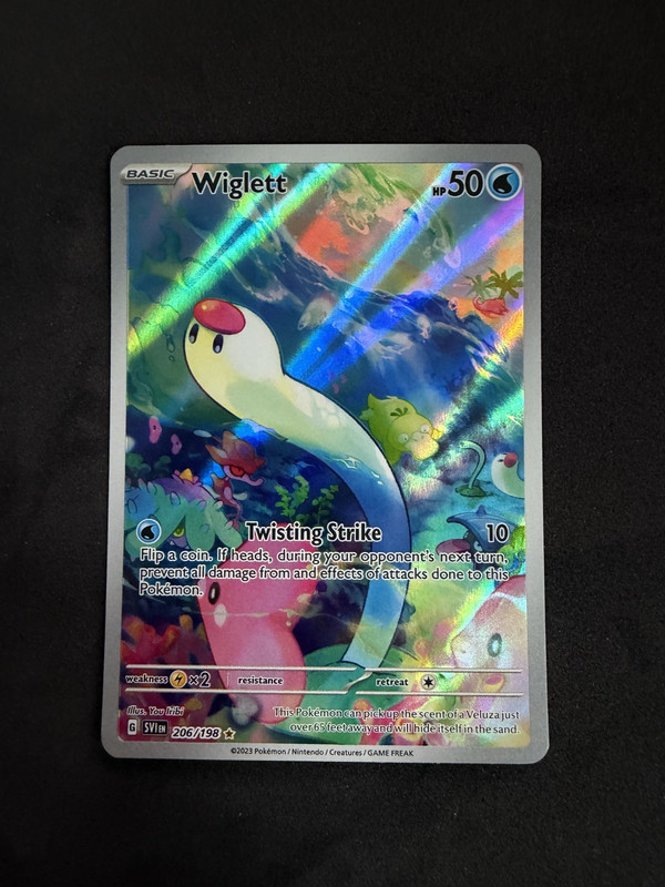 Wiglett 206/198 SV01: Scarlet & Violet Base Set Holo