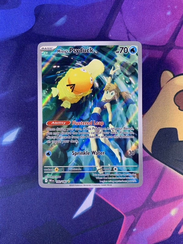 Misty’s Psyduck 193/182 Sv10: Destined Rivals Holo
