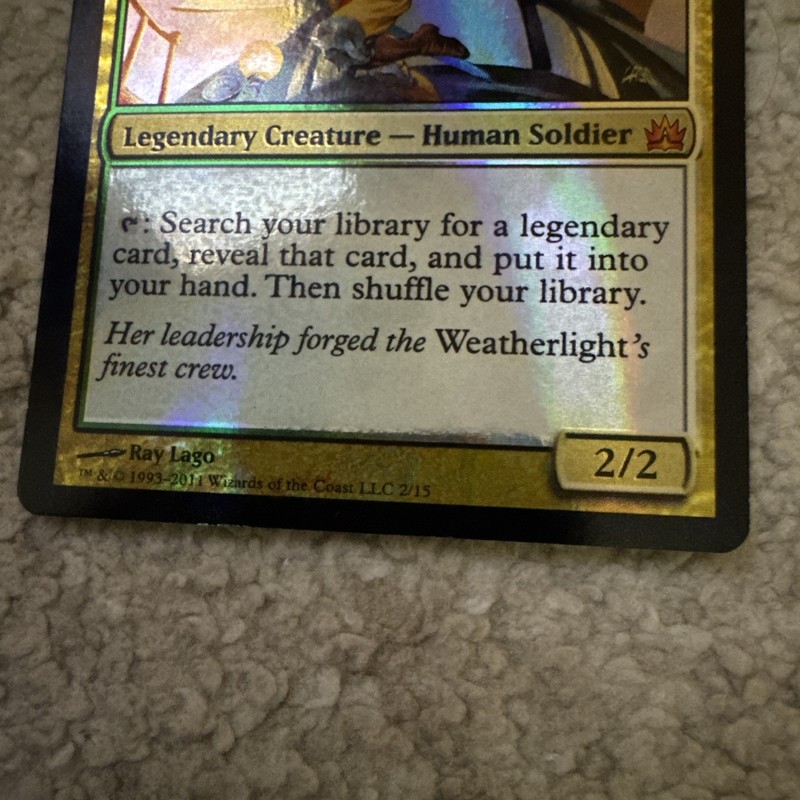 MTG FOIL Captain Sisay - From the Vault: Legends #002 gallery