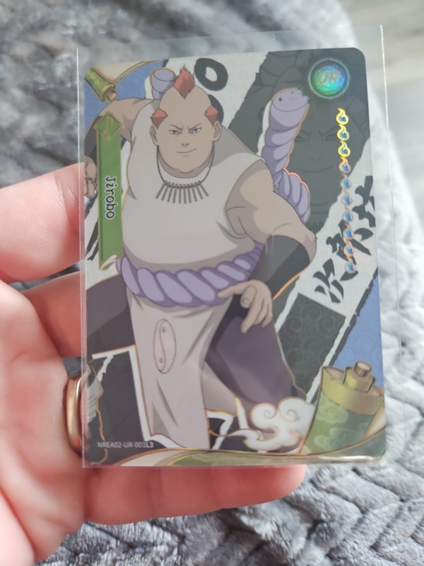 Naruto Kayou Jirobo Card Heavens Scroll UR-001 Foil Holo