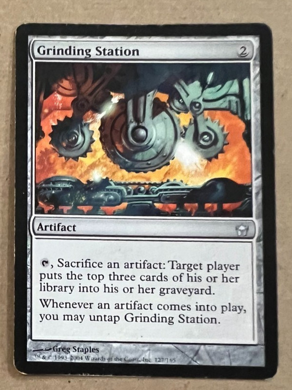 Grinding Station – Fifth Dawn -MTG – Magic the Gathering