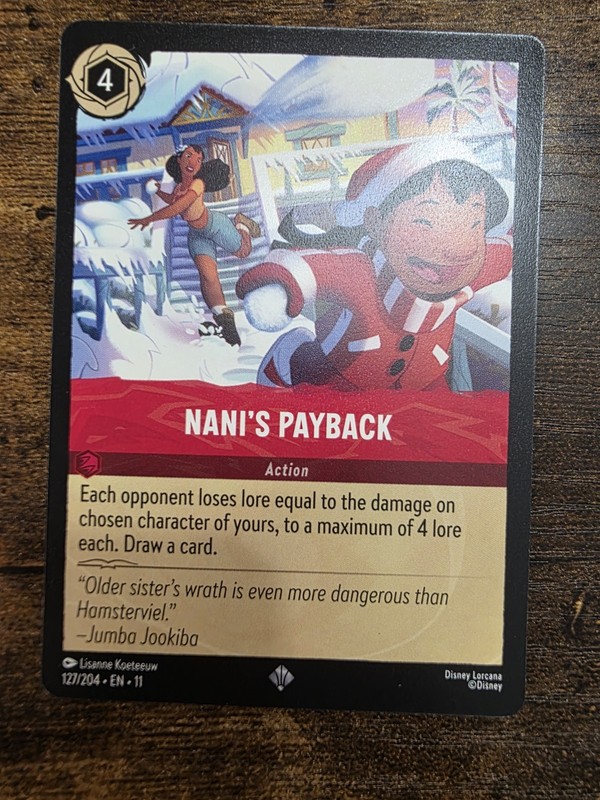 Nani’s Payback 127/204 Winterspell Regular