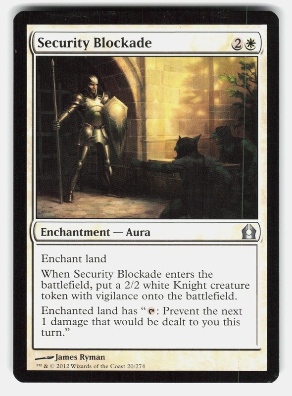 SECURITY BLOCKADE – Magic: The Gathering – RYMAN LP